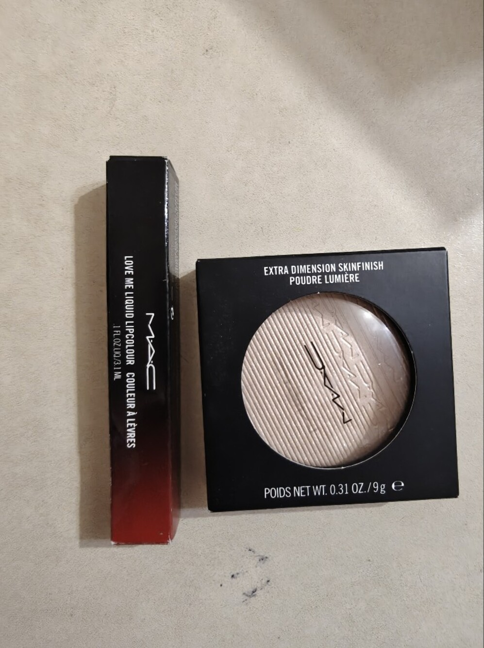 Mac Double Gleam Extra Dimension Finish + Liquid Lipstick Set